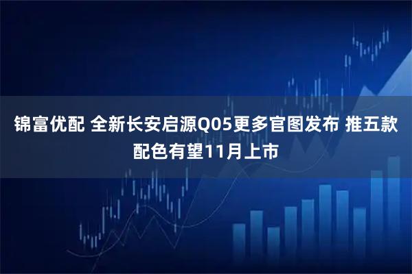 锦富优配 全新长安启源Q05更多官图发布 推五款配色有望11月上市